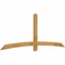 Ekena Millwork Bellingham Rough Sawn Timber Gable Bracket, Western Red Cedar, 96"W x 36"H x 2"D x 4"F, 9/12 Pitch GBW096X36X0204BEL00RWR - alternate 2